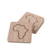 elevenpast Accessories Africa Coaster Set of Four AFRICACOASTER