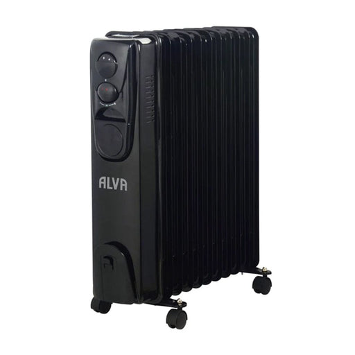 ALVA Heater ALVA 11 Fins 2500W Oil Filled Heater Black AOH201-11