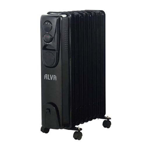 ALVA Heater ALVA 9 Fins 2000W Oil Filled Heater Black AOH201-9