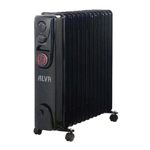 ALVA Heater ALVA 13 Fins 2500W Oil Filled Heater Timer Function AOH202-13
