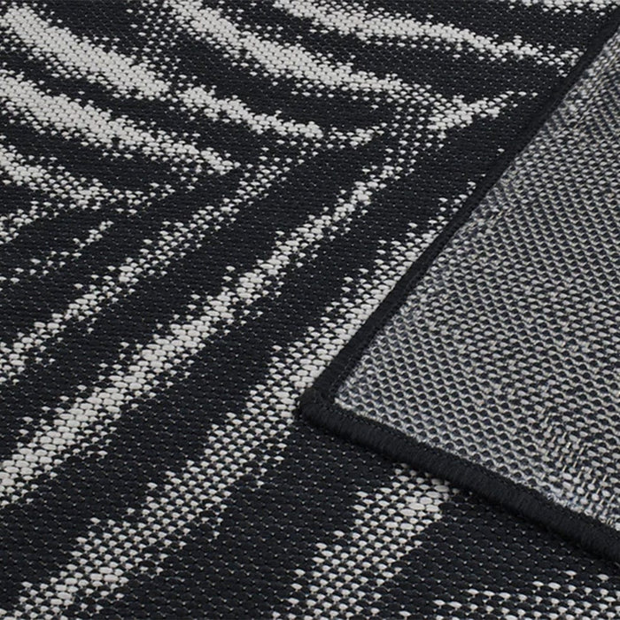 elevenpast Areca Black Rug ARECABLACKRUG