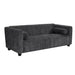 elevenpast sofa Dark Grey / Three Seater Geneva Upholstered Two or Three Seater Sofa - Light Grey | Dark Grey ArielleUpholsteredThreeSeaterSofaDarkGrey