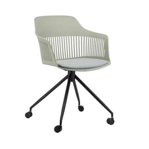 elevenpast Chairs Green Lyric Office Chair ART008B41GREEN