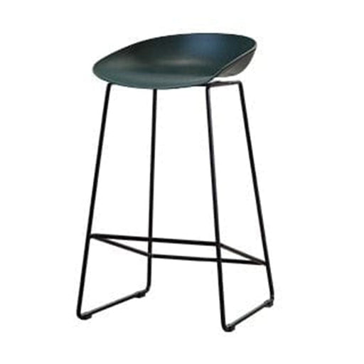 elevenpast Green Camden P Kitchen Stool Black 26 ART016BLK65GREE