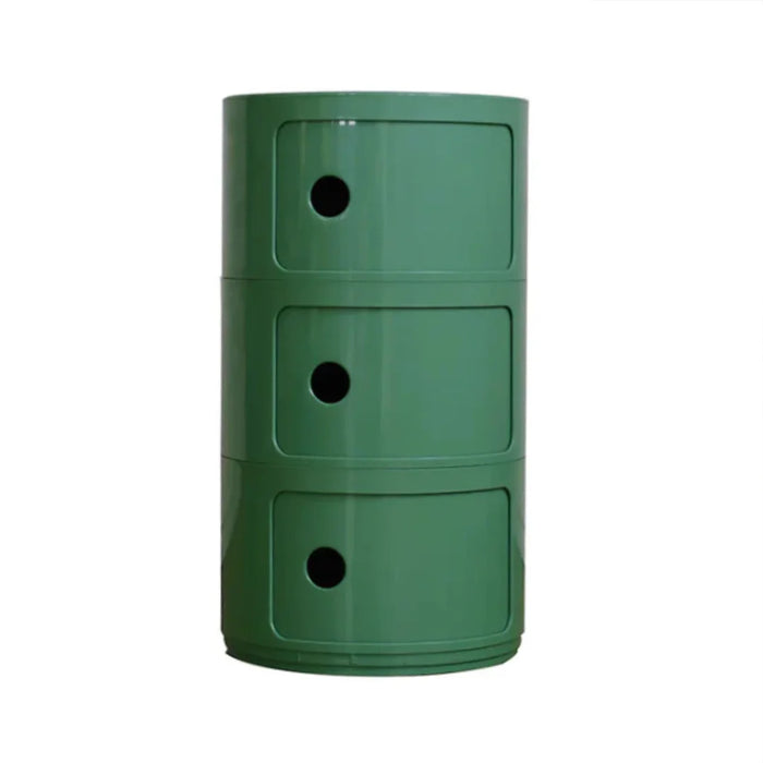 elevenpast Cabinets & Storage Green Kiki Three Door Storage Unit White | Pink | Matcha | Cumin | Orange ART074GREEN