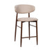 elevenpast Kitchen Stool Cream PU Lucien Kitchen Stool ART077CREAMPU