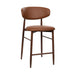 elevenpast Kitchen Stool Tan PU Lucien Kitchen Stool ART077TANPU
