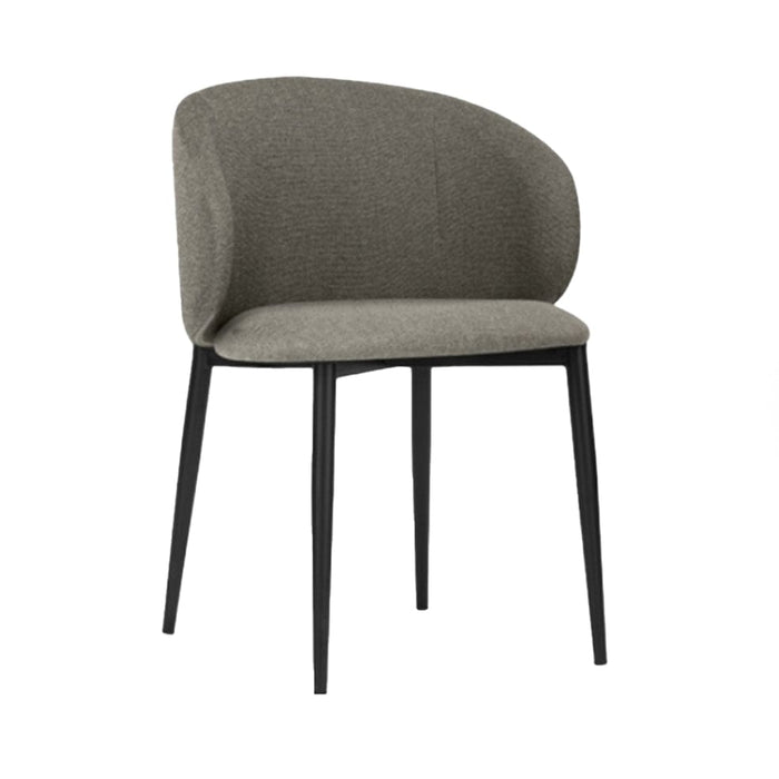 elevenpast Chairs Grey Gia Dining Chair Cream | Grey | Tan ART096GREYFABRI
