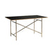 elevenpast Desks Black Mathew Metal and Wood Study Desk White | Black ART100BLACK