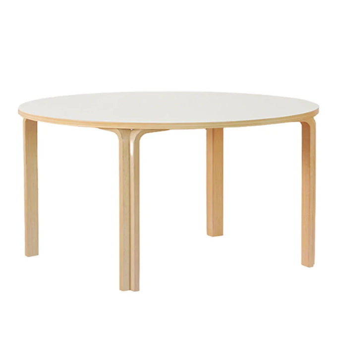 elevenpast Dining Table 120cm Mika Round Wooden Dining Table - 90cm | 120cm ART108WHITE