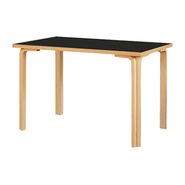 elevenpast Dining Table Black Mika 120cm Wooden Dining Table - Black | White ART110BLACK