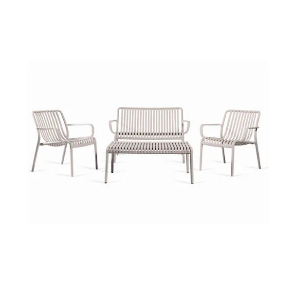 elevenpast patio set Beige Isabella 4 Piece Patio Set - PRE ORDER NOW - ETA 15 DEC 2025 ART115BEIGE