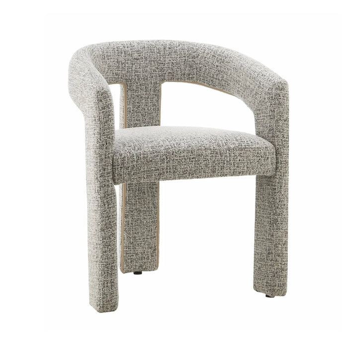 elevenpast dining chair Beige Black Arabella Dining Chair Upholstered - Multiple Colours ART116BEIGEBLAK