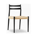 elevenpast Chairs Black Mia Wooden Dining Chair - Black | Natural ART119BLACK