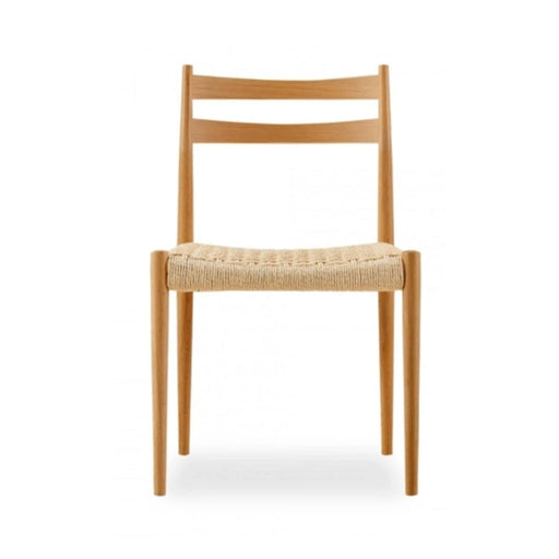 elevenpast Chairs Natural Mia Wooden Dining Chair - Black | Natural ART119NATURAL