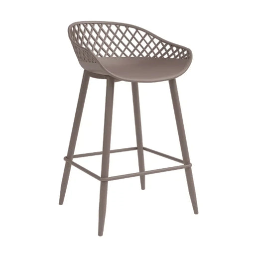elevenpast Arm Chairs, Recliners & Sleeper Chairs Taupe Kurv Kitchen Stool - Black | Taupe | White ART127GREY