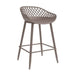 elevenpast Arm Chairs, Recliners & Sleeper Chairs Taupe Kurv Kitchen Stool - Black | Taupe | White ART127GREY