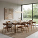 elevenpast dining chair Suki Carver PU Leather and Wood Like Dining Chair ART137ROSETANPU
