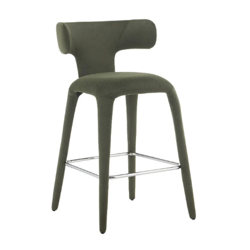 elevenpast Kitchen Stool Green Taurus Kitchen Chair - Chocolate | Green | Rust ART141GREEN