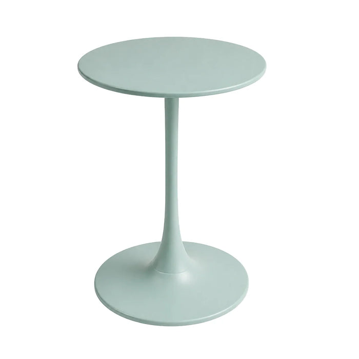 elevenpast Bistro Table Duck Egg Blue Kurv Round Bistro Table - 60cm - Black | White | Grey | Duck Egg Blue ART150BLUE