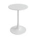 elevenpast Bistro Table White Kurv Round Bistro Table - 60cm - Black | White | Grey | Blue ART150WHITE