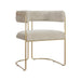 elevenpast Chairs Stone Cream Bouclé Juliana Metal and Fabric Dining Chair - 3 Colours ART153BOUCLE