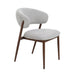 Lyon Dining Chair - Water Repellent Aragon Fabric 