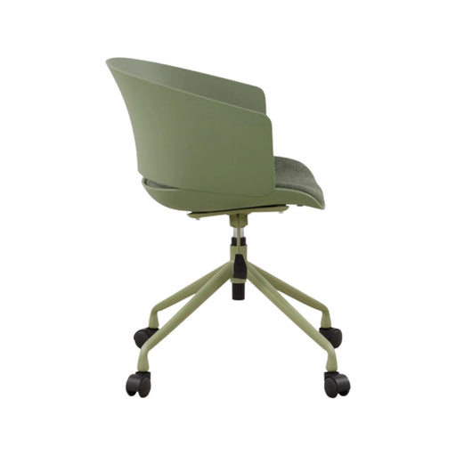 elevenpast Chairs Green Ashley Office Chair - Green | Black | Terracotta ART182GREEN