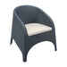 elevenpast Chairs Dark Grey Aruba Chair ARUBAGR 633710850087