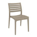 elevenpast Outdoor Chairs Taupe Ares Side Chair ASC14401 0700254843087