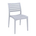 elevenpast Outdoor Chairs Silver Grey Ares Side Chair ASC14402 0700254843094