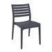 elevenpast Outdoor Chairs Dark Grey Ares Side Chair ASC14404 0700254843117