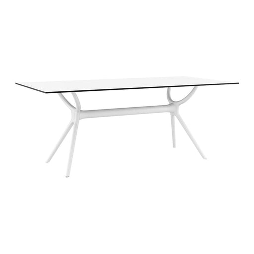 elevenpast Tables 90 x 180 / White Airlow Table AT114WH 0700254842851