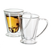 elevenpast tumblers Avanti Twin Glass 250ml Tea Cups – Set of 2 AV15507/12