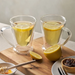 elevenpast tumblers Avanti Twin Glass 250ml Tea Cups – Set of 2 AV15507/12
