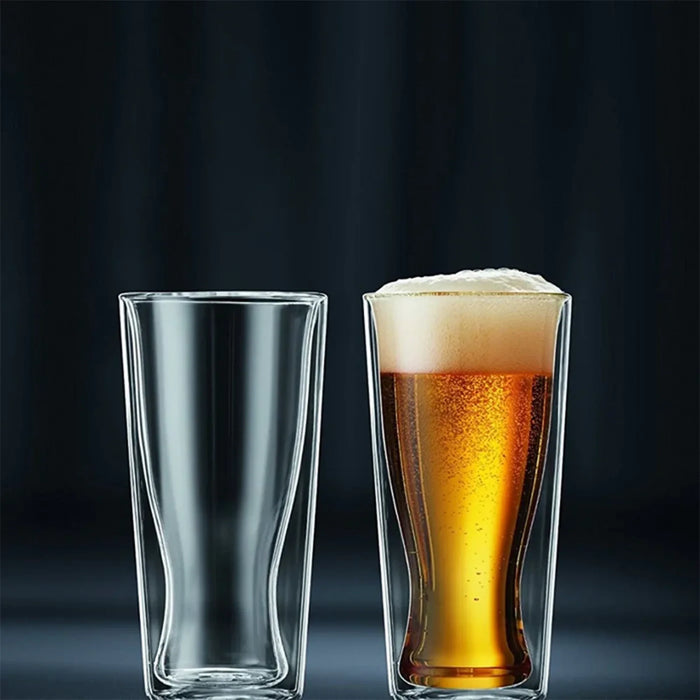 elevenpast tumblers Avanti Uno Twin Wall Glass 2-Piece Set AV15514/12