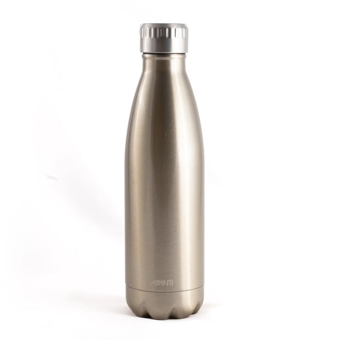elevenpast insulating flask 0.5L Avanti Fluid Vacuum Bottle in Champagne -  0.5L | 0.75L AV18951/24