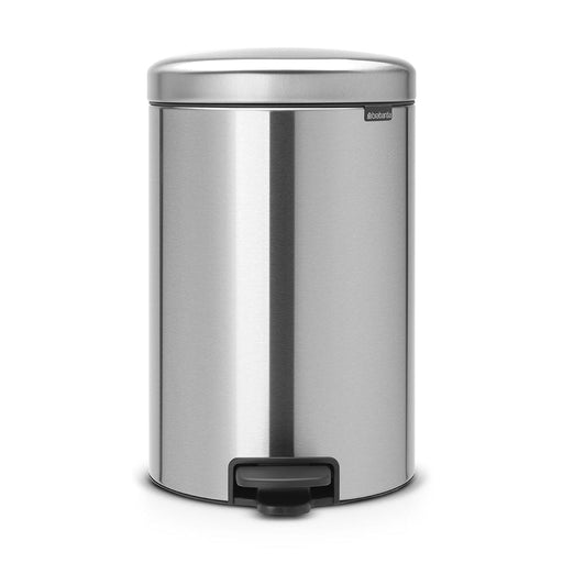 Brabantia waste bin Pedal Bin NewIcon 20 Litre - Fingerprint Proof Matt Steel B00B111907/1