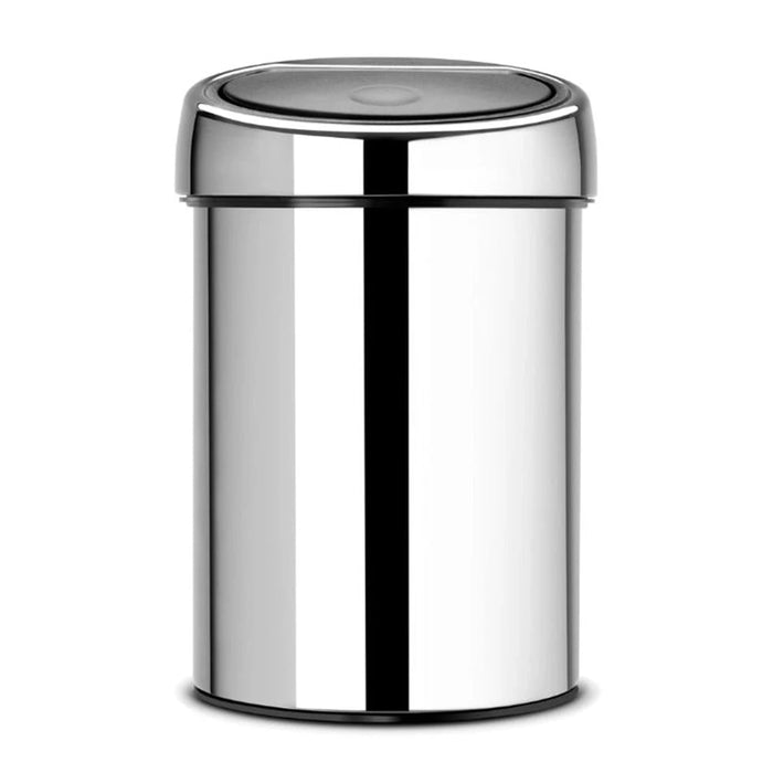 Brabantia waste bin Brilliant steel Touch Bin 3 Litre - Matt Steel B01B363962/1