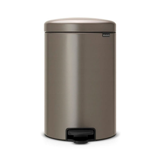 Brabantia waste bin Platinum Pedal Bin NewIcon 20 Litre in Various Colours B04B114045/1