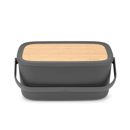 Brabantia Bread bin Dark Grey Nic Bread Bin – Dark Grey | Light Grey B04B128264/1