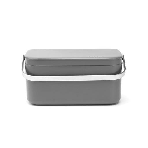 Brabantia food waste caddy Dark Grey Food Waste Caddy - Jade Green| Dark Grey | Mint B07B117541/4