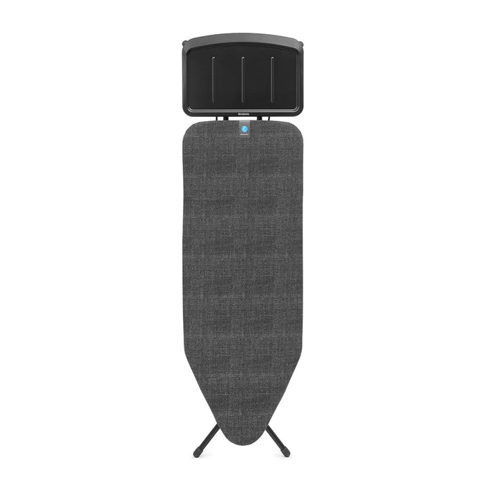 Brabantia ironing board Denim Black Ironing Board C, 124x45 cm, Solid Steam Unit Holder - Multiple Colours B14B134746/1