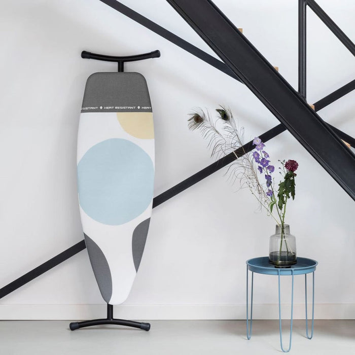 Brabantia ironing board Ironing Board 135x45cm (D) Heat Resistant Parking Zone - PerfectFlow Spring Bubbles B14B134760/1