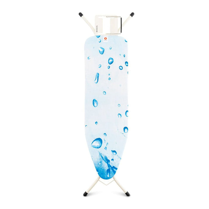 Brabantia ironing board Ice water Ironing Board 124x38cm (B) Steam Iron Rest - 2 Colours B14B310102/1