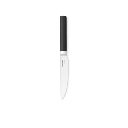 Brabantia Bread Knife Profile Utility Knife - Black Handle B19B250781/2