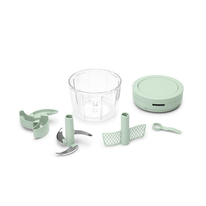 Brabantia foodslicer Tasty+ Manual Food Chopper - Jade Green B20B145445/1