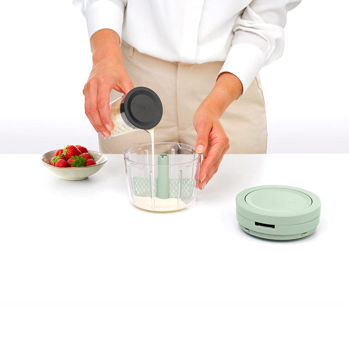 Brabantia foodslicer Tasty+ Manual Food Chopper - Jade Green B20B145445/1