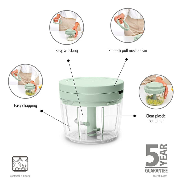 Brabantia foodslicer Tasty+ Manual Food Chopper - Jade Green B20B145445/1