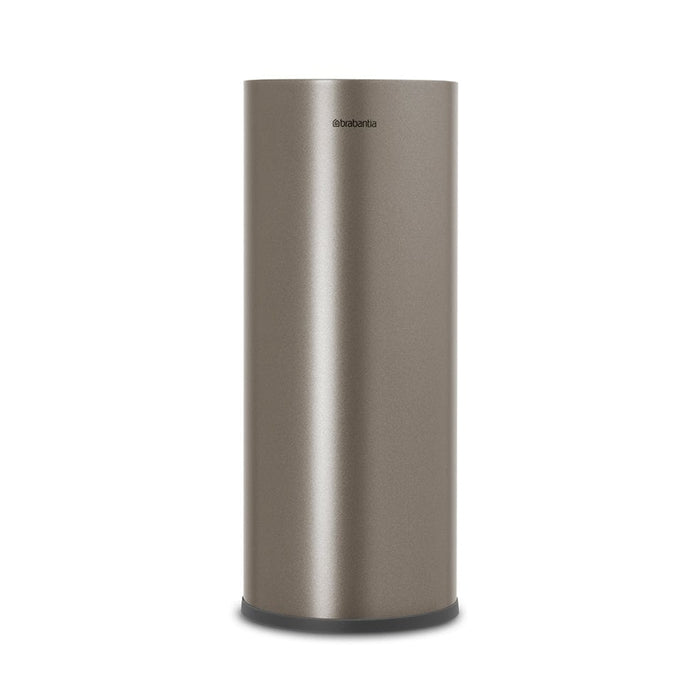 Brabantia toilet roll dispenser Platinum ReNew Toilet Roll Dispenser - Matt Steel | Soft Beige | Platinum B25B280542/2